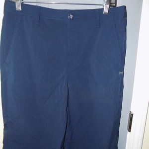 Under Armour Golf Shorts Heatgear Navy Blue Loose